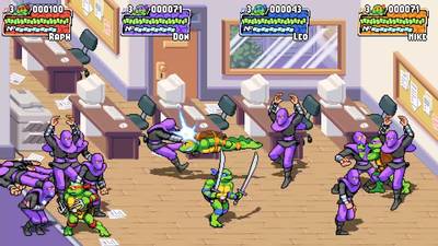изображение,скриншот к Teenage Mutant Ninja Turtles: Shredder's Revenge (2021) PC