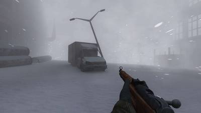 изображение,скриншот к S.T.A.L.K.E.R. Зов Припяти - Alone In Windstorm (2022) PC/Зимний MOD